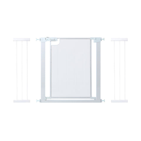 Callowesse Metal Mesh Baby Stair Gate - Glacial White