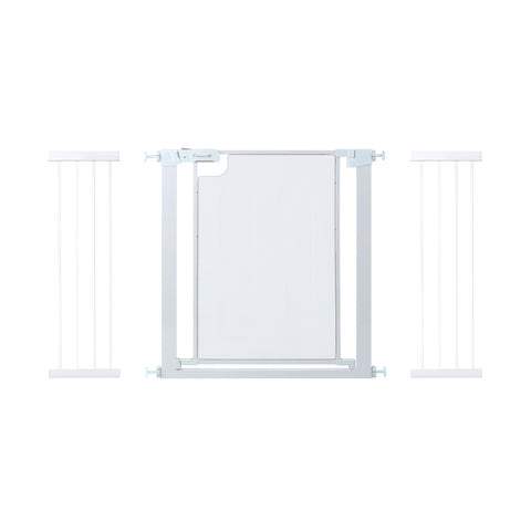 Callowesse Metal Mesh Baby Stair Gate - Glacial White