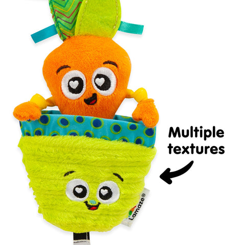 Lamaze Mini Clip N Go Candy The Carrot - Sleek Choice