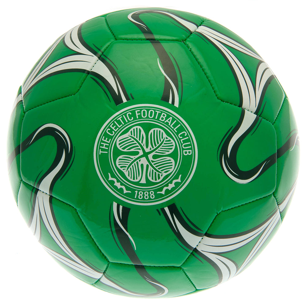 Celtic FC Cosmos Colour Football - Sleek Choice UK