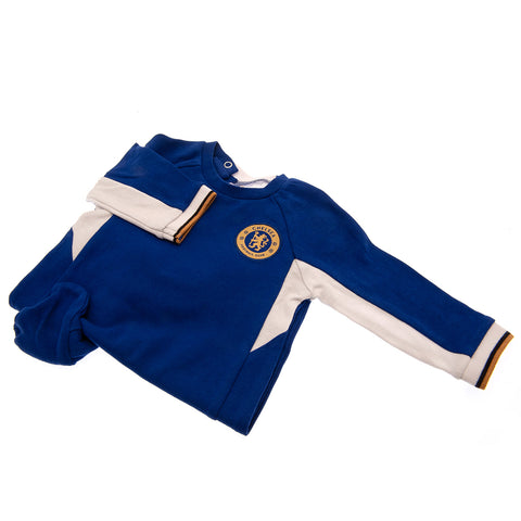 Chelsea FC Long Sleeved Sleepsuit GC 0-12 Months - Sleek Choice UK
