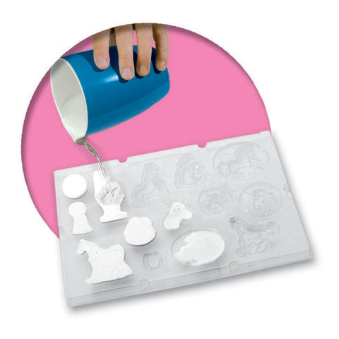 Children's Fantasy Horses Casting and Painting Set - Sleek Choice UK