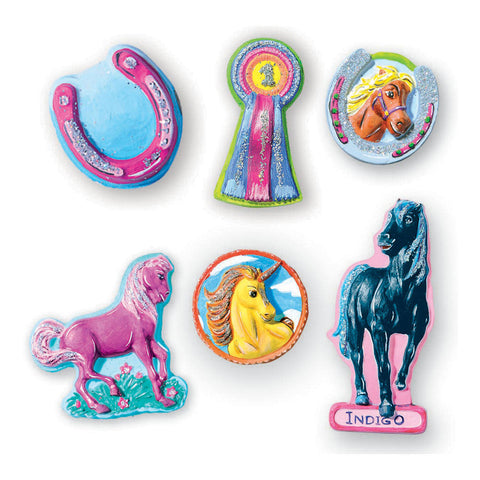Children's Fantasy Horses Casting and Painting Set - Sleek Choice UK