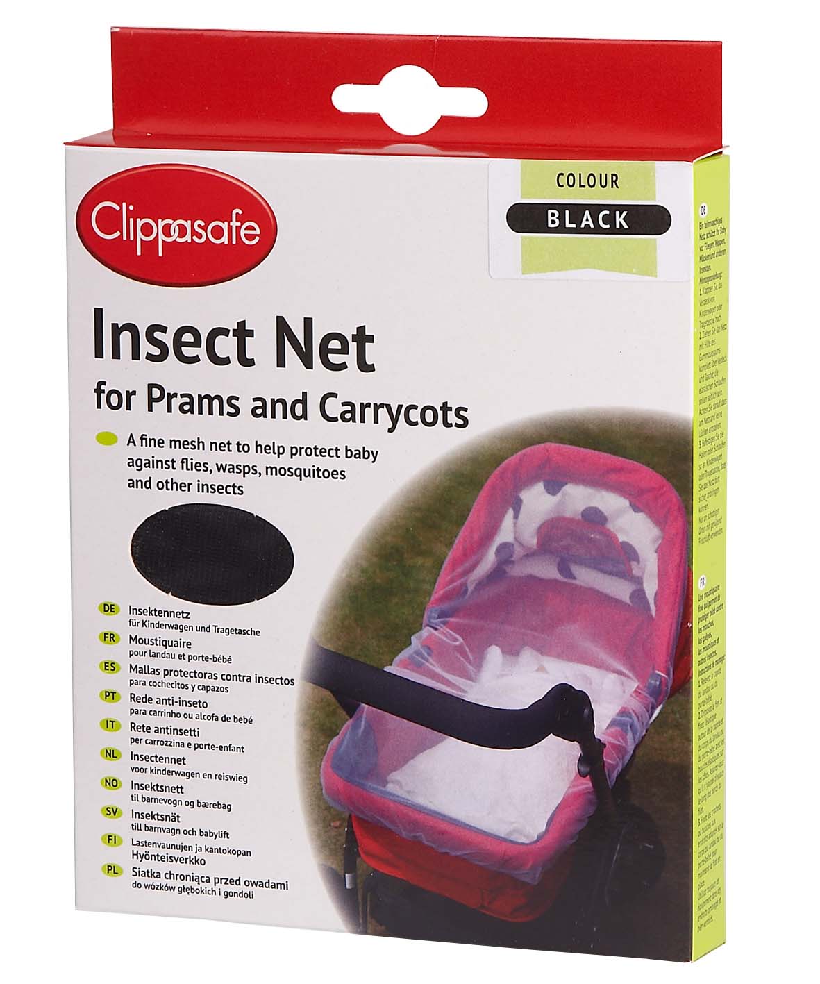 Clippasafe Pram & Carrycot Insect Net - Sleek Choice UK