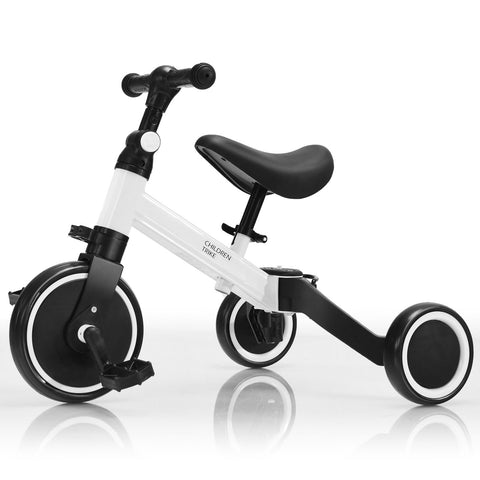 Convertible Balance Bike Kids Trike with Detachable Pedal - Sleek Choice UK