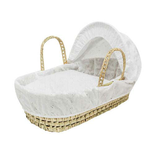 Cuddles Collection Dolls Moses Basket - Sleek Choice UK