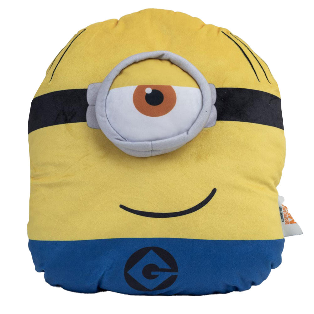 Despicable Me 4 Minion Shaped Cushion - Sleek Choice UK