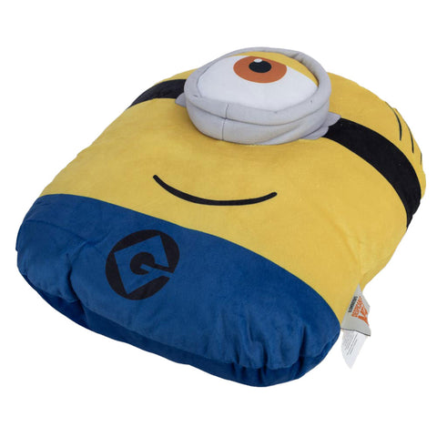 Despicable Me 4 Minion Shaped Cushion - Sleek Choice UK