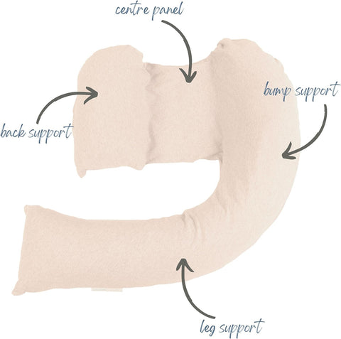 Dreamgenii Pregnancy Support and Feeding Pillow - Sleek Choice UK