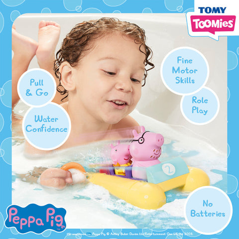 Tomy Bath Peppa Pull & Go Pedalo