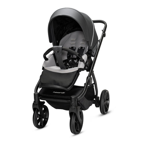 Noordi Fjordi V2 Leather - 3in1 Travel System with Terra i-Size Car Seat
