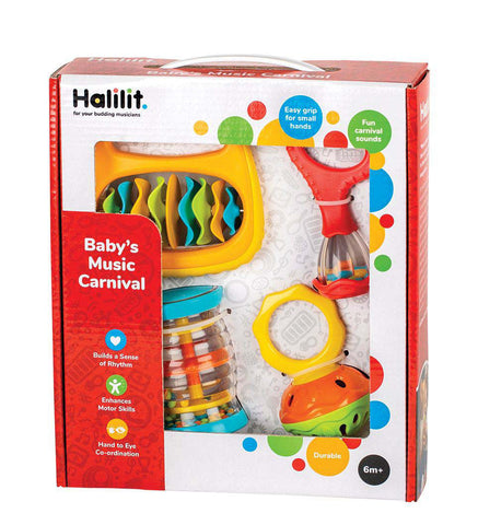 Halilit Baby's Music Carnival Gift Set - Sleek Choice UK