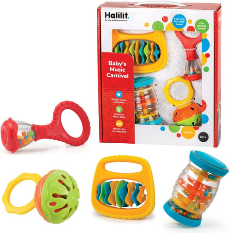 Halilit Baby's Music Carnival Gift Set - Sleek Choice UK