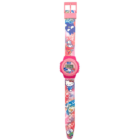 Hello Kitty Kids Digital Watch - Sleek Choice UK