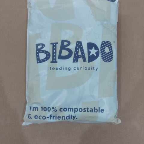 Bibado Coverall Weaning Bib Chasing Rainbows