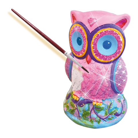 Kids Owl Casting and Painting Set - Sleek Choice UK