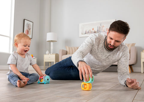 Lamaze Stack Rattle & Roll Block Set - Sleek Choice