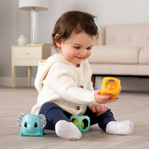 Lamaze Stack Rattle & Roll Block Set - Sleek Choice