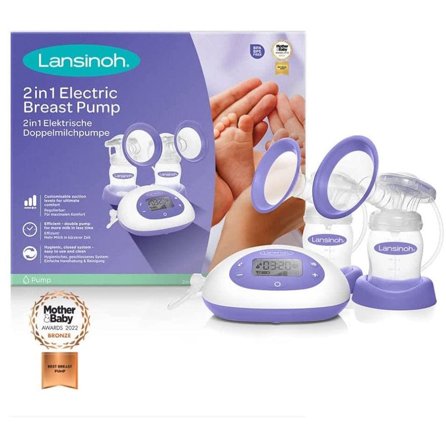 Lansinoh Double Electric Breast Pump - Sleek Choice UK