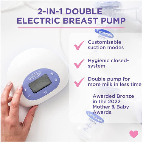 Lansinoh Double Electric Breast Pump - Sleek Choice UK