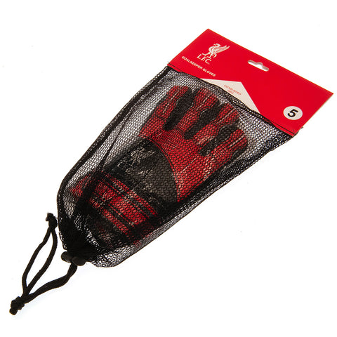 Liverpool FC Delta Goalkeeper Gloves Kids - Sleek Choice UK