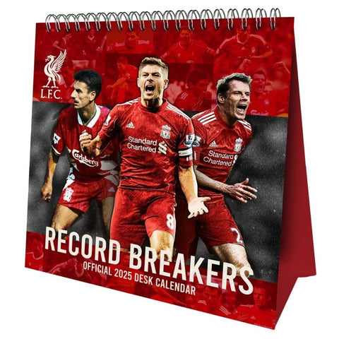 Liverpool FC Desktop Calendar 2025 - Sleek Choice UK