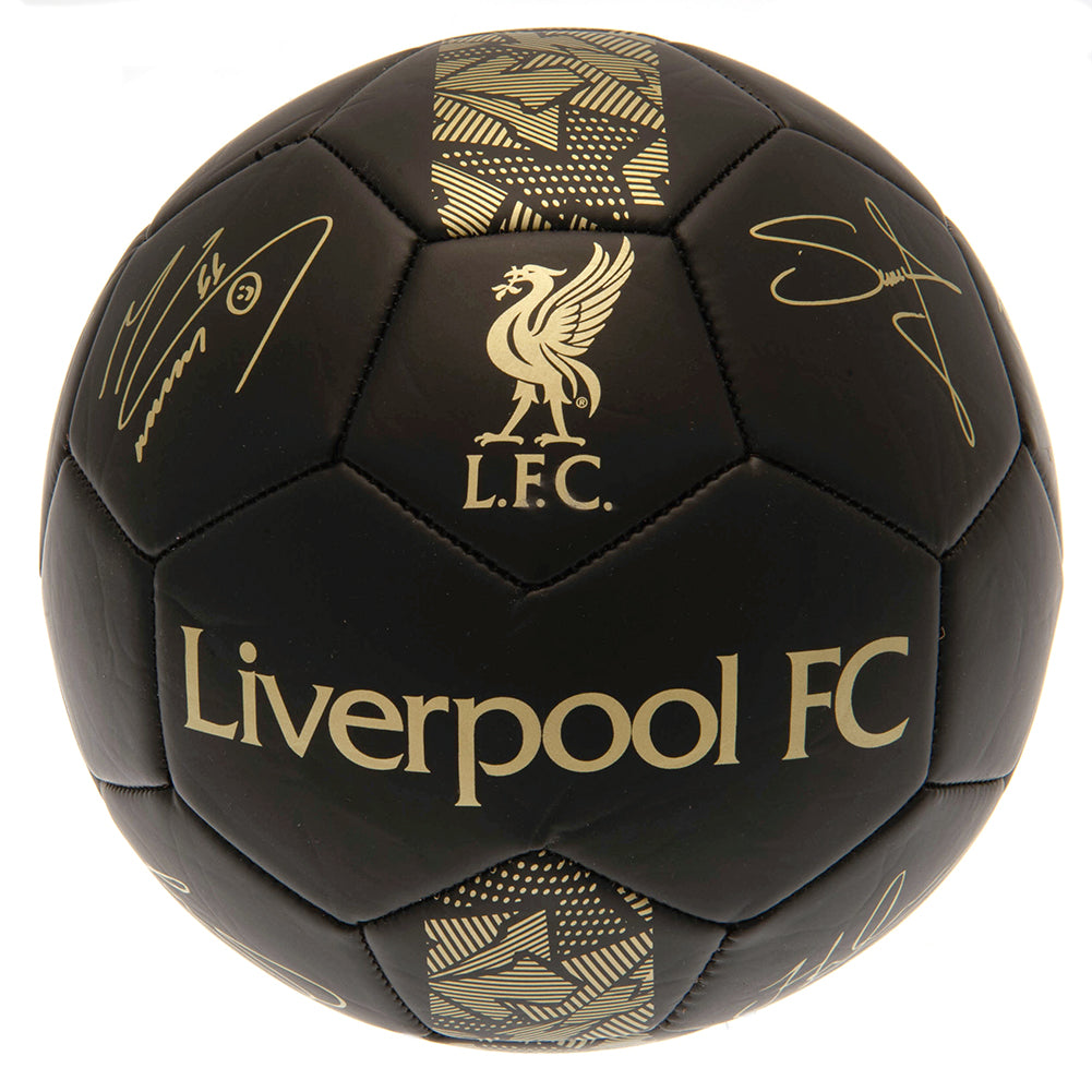 Liverpool FC Sig Gold Phantom Football - Sleek Choice UK