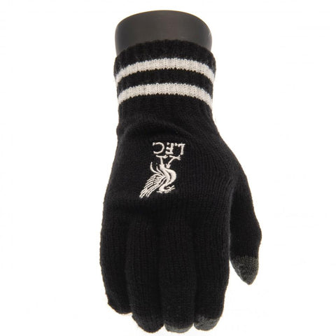 Liverpool FC Touchscreen Knitted Gloves Youths BK - Sleek Choice UK