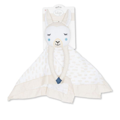 Lulujo Muslin Lovies Modern Llama - Sleek Choice UK