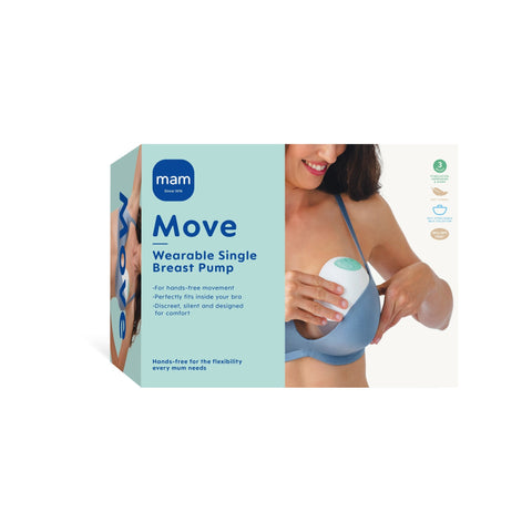 MAM Move Single Wearable Breast Pump - Sleek Choice UK