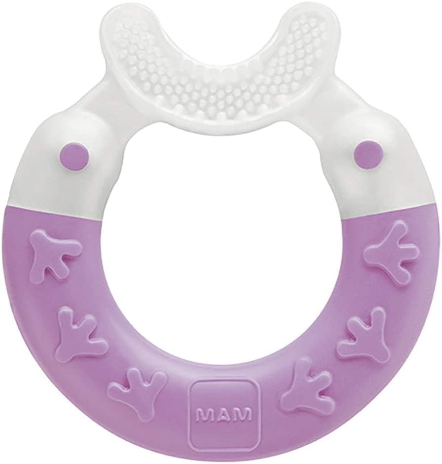 Mam Teether Bite & Brush Purple 3m - Sleek Choice UK