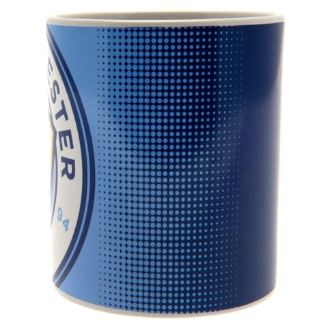 Manchester City FC Halftone Mug - Sleek Choice UK