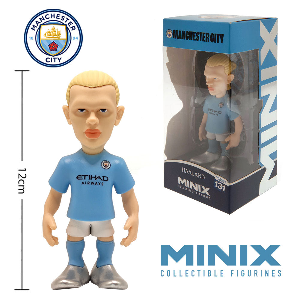 Manchester City FC MINIX Figure 12cm Haaland - Sleek Choice UK