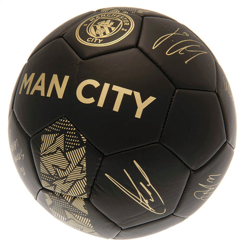 Manchester City FC Sig Gold Phantom Football - Sleek Choice UK