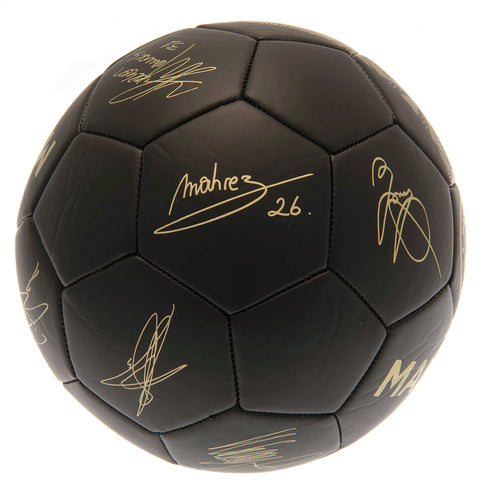 Manchester City FC Sig Gold Phantom Football - Sleek Choice UK