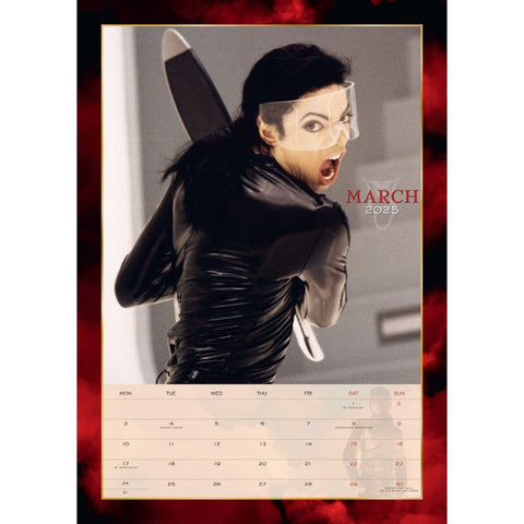 Michael Jackson A3 Calendar 2025 - Sleek Choice UK