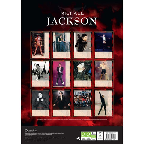 Michael Jackson A3 Calendar 2025 - Sleek Choice UK