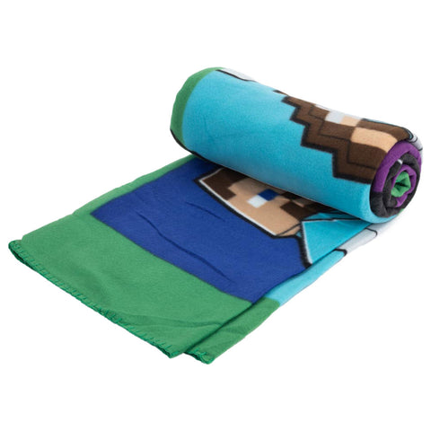 Minecraft Premium XL Fleece Blanket - Sleek Choice UK