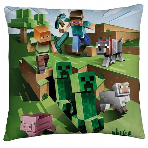 Minecraft Characters Cushion - Sleek Choice UK