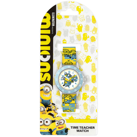 Minions Junior Time Teacher Watch - Sleek Choice UK