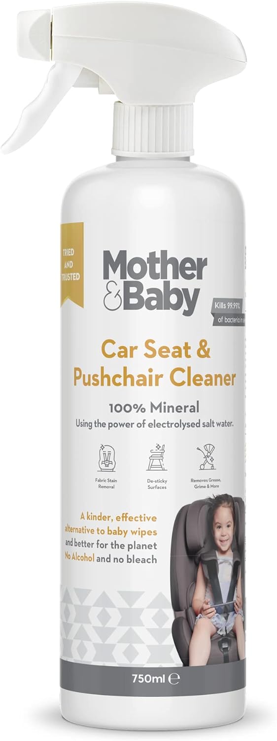 Mother & Baby Car Seat And Pushchair Cleaner 750ml - Sleek Choice UK