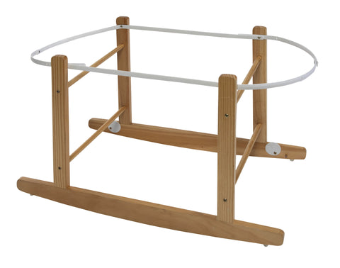 Cuddles Collection Rocking Moses Basket Stand