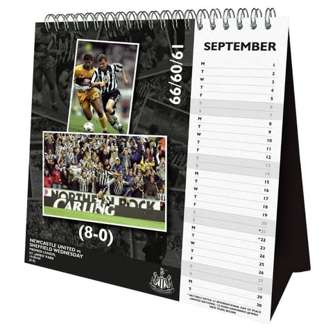 Newcastle United FC Desktop Calendar 2025 - Sleek Choice UK