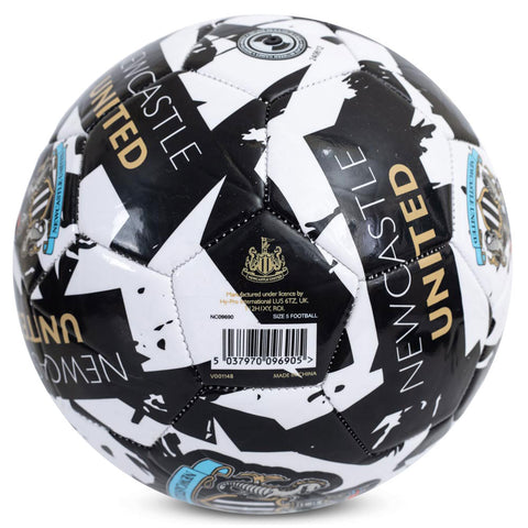 Newcastle United FC Graffiti Football - Sleek Choice UK