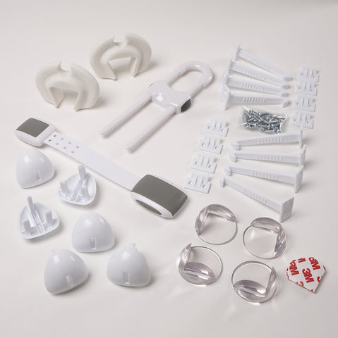 Clippasafe Home Safety Starter Pack 22 Piece - Sleek Choice