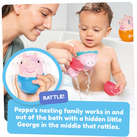 Tomy Peppa's Nesting Family