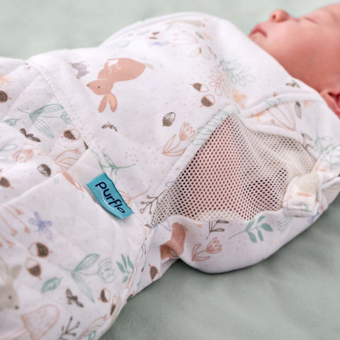 Purflo Swaddle To Sleep Bag 2.5 Tog 0-4m - Sleek Choice