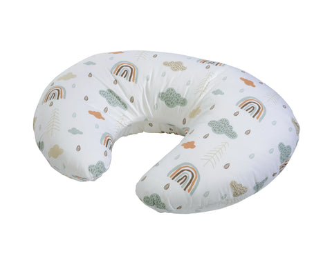 Cuddles Collection 4 in 1 Nursing Pillow Rainbow - Sleek Choice UK