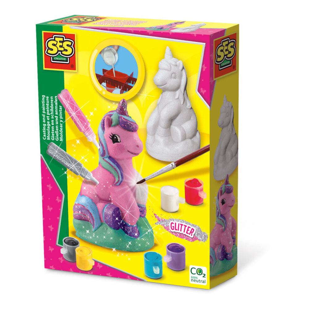 SES CREATIVE Unicorn Casting & Painting Set - Sleek Choice UK