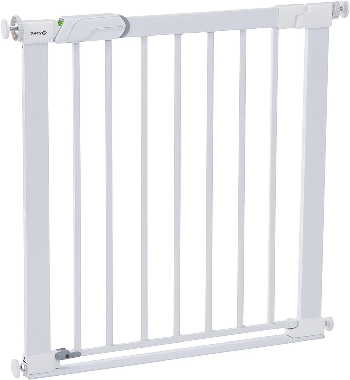 Securetech Flat Step Gate White - Sleek Choice UK